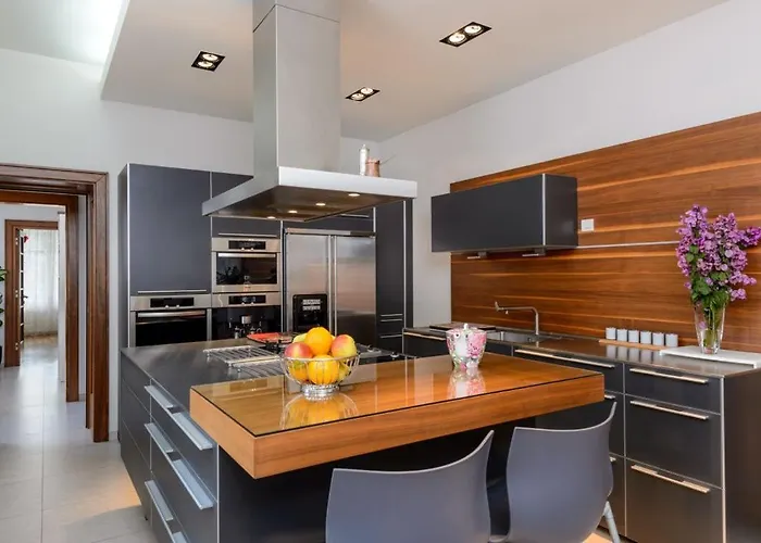 Villa Luxury Seafront Castello With Heated Pool, Jacuzzi And Sauna At The In Split