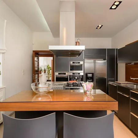 Villa Luxury Seafront Castello With Heated Pool, Jacuzzi And Sauna At The In Split